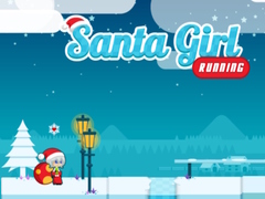 Cluiche Santa Girl Running