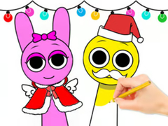 Cluiche Coloring Book: Sprunki Christmas