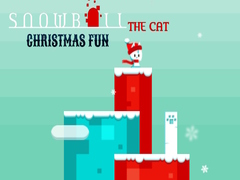 Cluiche Snowball The Cat Christmas Fun