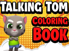 Cluiche Talking Tom Coloring Books