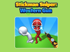 Cluiche Stickman Sniper: Western Gun