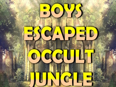Cluiche Boys Escaped Occult Jungle