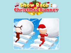Cluiche Snow Race: Christmas Runner 