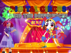 Cluiche Digital Circus Find The Differences