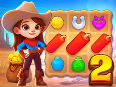 Cluiche Wild West Match 2: The Gold Rush