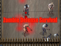 Cluiche Zombie Defense Survival