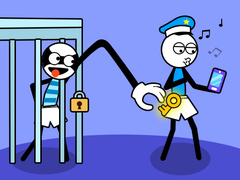 Cluiche Stickman Troll Thief Puzzle