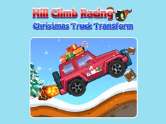 Cluiche Hill Climb Racing: Christmas Truck Transform