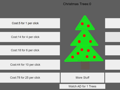 Cluiche Christmas Tree Clicker