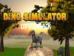 Cluiche Dino Simulator City Attack