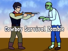 Cluiche Cowboy Survival Zombie