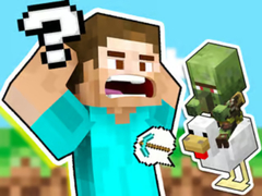 Cluiche Kids Quiz: Guess Minecraft Voice