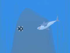 Cluiche Lonely Shark Frenzy