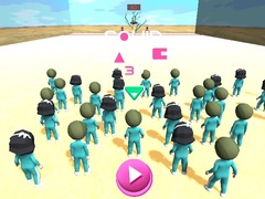 Cluiche Squid Game Race 3d