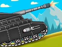 Cluiche Tank Fury: Boss Battle 2D