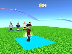 Cluiche Easy Obby Jump and Run Challenge Online