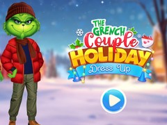 Cluiche The Grinch Couple Holiday Dress Up