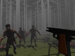 Cluiche Zombies in a Forest