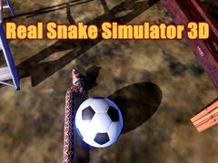 Cluiche Real Snake Simulator 3D