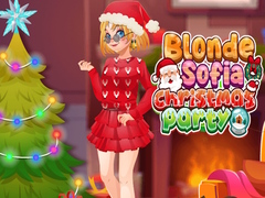 Cluiche Blonde Sofia: Christmas Party