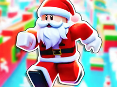 Cluiche Jigsaw Puzzle: Roblox Santa Dash