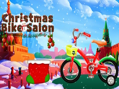 Cluiche Christmas Bike Salon