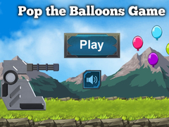 Cluiche Pop The Balloons Game