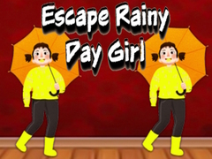 Cluiche Escape Rainy Day Girl