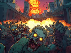 Cluiche Zombie Siege.io