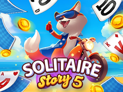 Cluiche Solitaire Story TriPeaks 5