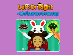 Cluiche Left Or Right - Christmas Dressup