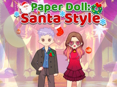 Cluiche Paper Doll: Santa Style