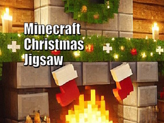 Cluiche Minecraft Christmas Jigsaw