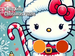 Cluiche Hello Kitty Christmas Puzzle