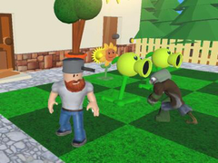 Cluiche Plants vs Zombies 3D