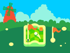 Cluiche Pixel Mini Golf