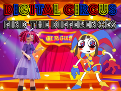 Cluiche Digital Circus Find The Differences