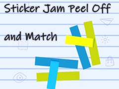 Cluiche Sticker Jam Peel Off and Match