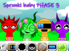 Cluiche Sprunki baby PHASE 3
