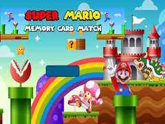 Cluiche Super Mario Memory Card Match