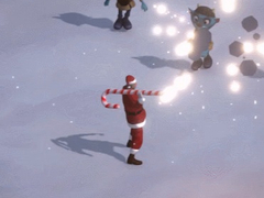 Cluiche Santa With Cannon