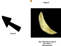 Cluiche Spinning Chip Clicker