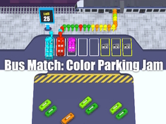 Cluiche Bus Match: Color Parking Jam