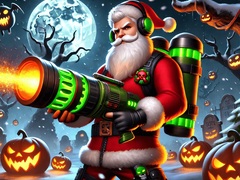 Cluiche Santa vs Monsters