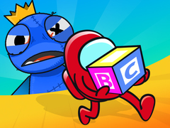 Cluiche Hide And Seek Blue Monster