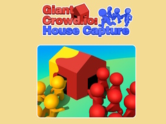 Cluiche Giant Crowd.io: House Capture