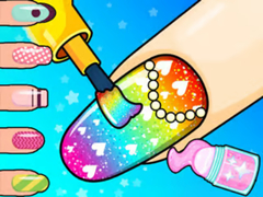 Cluiche Coloring Book: Nail Salon