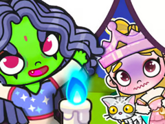 Cluiche Jigsaw Puzzle: Elphaba And Glinda
