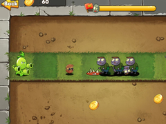 Cluiche Mutant Plants Vs Zombie