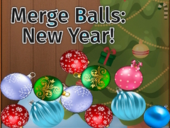 Cluiche Merge Balls: New Year!